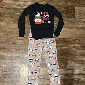Carter's Size 14 "First Cocoa Then Bedtime" Pjs